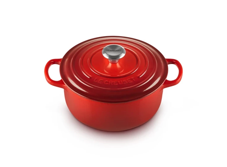 Le-Creuset-ronde-kookpot-22cm-kersenrood
