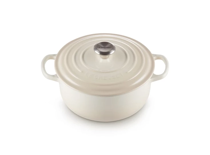Le-Creuset-ronde-kookpot-22cm-Meringue