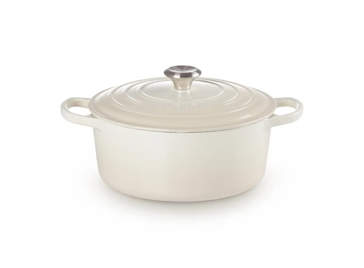 Le-Creuset-ronde-kookpot-26cm-Meringue
