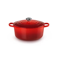 Le-Creuset-ronde-kookpot-28cm-kersenrood
