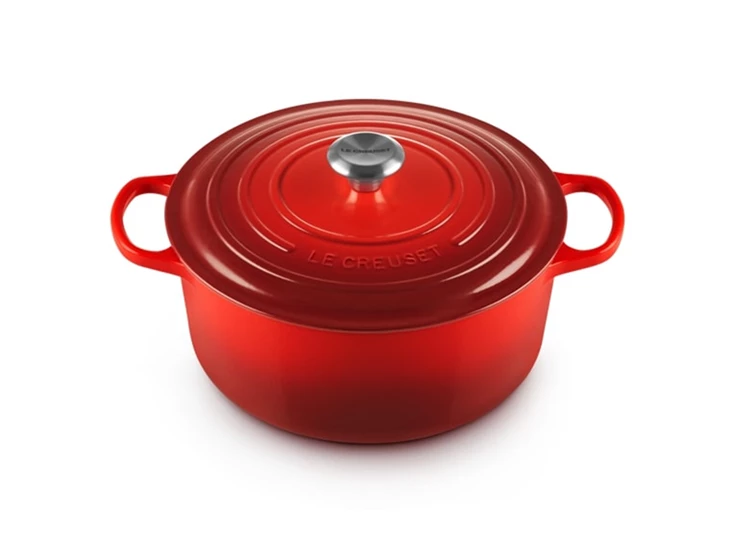 Le-Creuset-ronde-kookpot-28cm-kersenrood