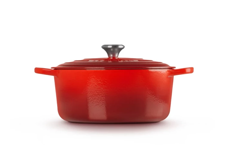Le-Creuset-ronde-kookpot-28cm-kersenrood