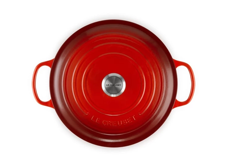 Le-Creuset-ronde-kookpot-30cm-kersenrood