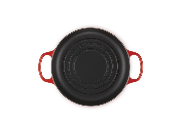Le-Creuset-signature-broodpan-D24cm-16L-kersenrood