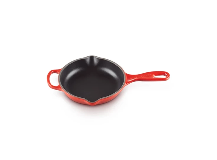 Le-Creuset-skillet-16cm-kersenrood