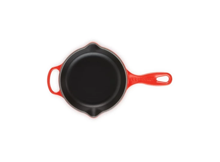 Le-Creuset-skillet-16cm-kersenrood