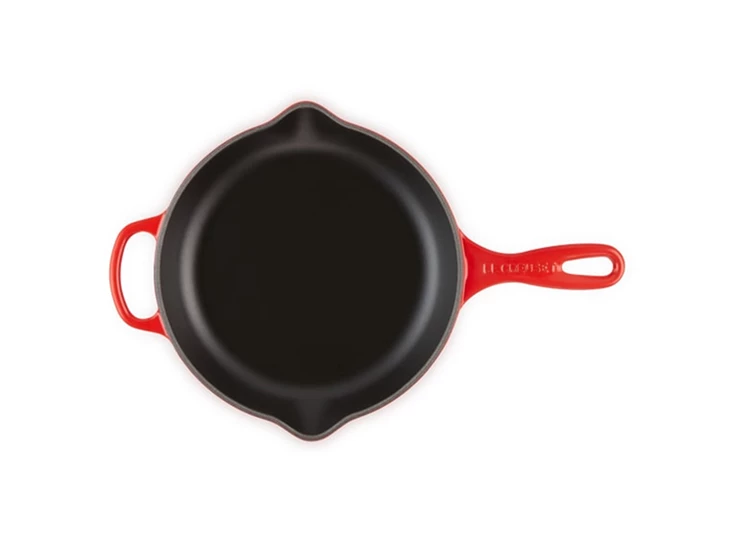 Le-Creuset-skillet-23cm-kersenrood
