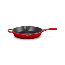 Le-Creuset-skillet-hoog-rond-26cm-kersenrood
