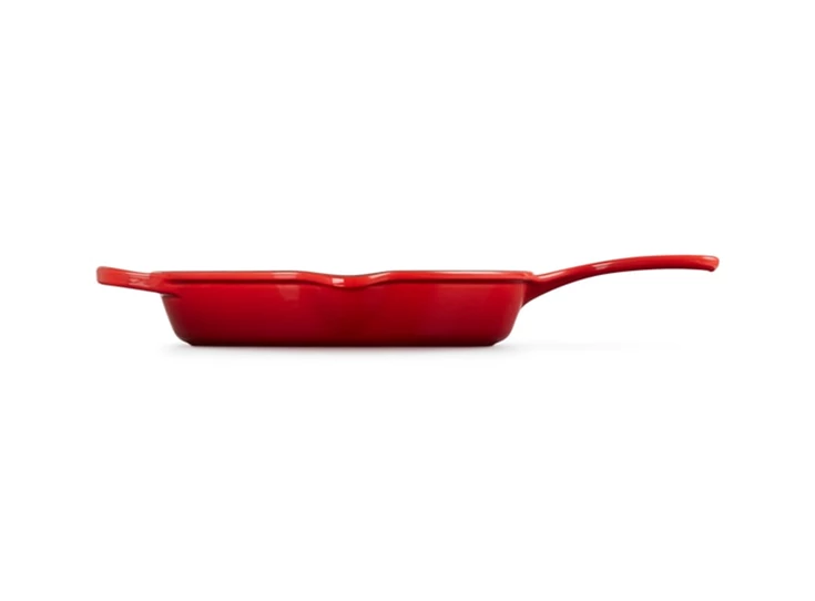 Le-Creuset-skillet-hoog-rond-26cm-kersenrood