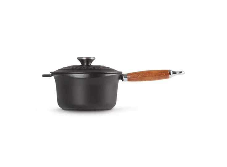 Le-Creuset-steelpan-mdeksel-18cm-Mat-Zwart