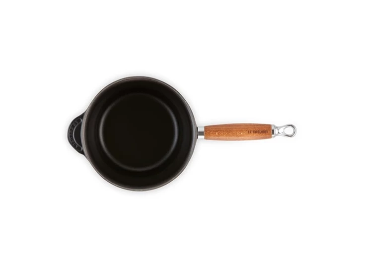 Le-Creuset-steelpan-mdeksel-18cm-Mat-Zwart