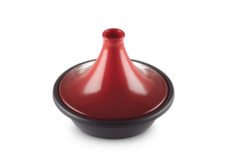 Le-Creuset-tajine-31cm-kersenrood