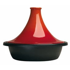 Le-Creuset-tajine-31cm-oranje