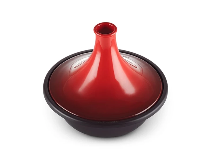 Le-Creuset-tajine-35cm-kersenrood