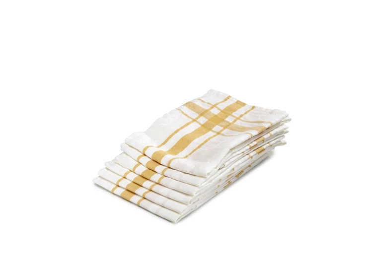 Libeco-Camaret-theedoek-70x70cm-gold