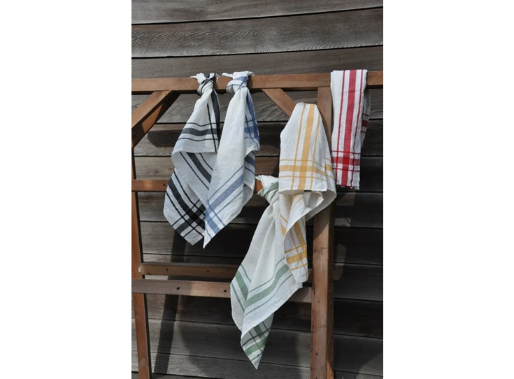 Libeco-Camaret-theedoek-70x70cm-groen