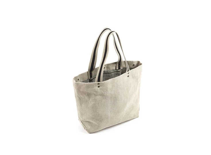 Libeco-James-schoudertas-36x38x15cm-flax