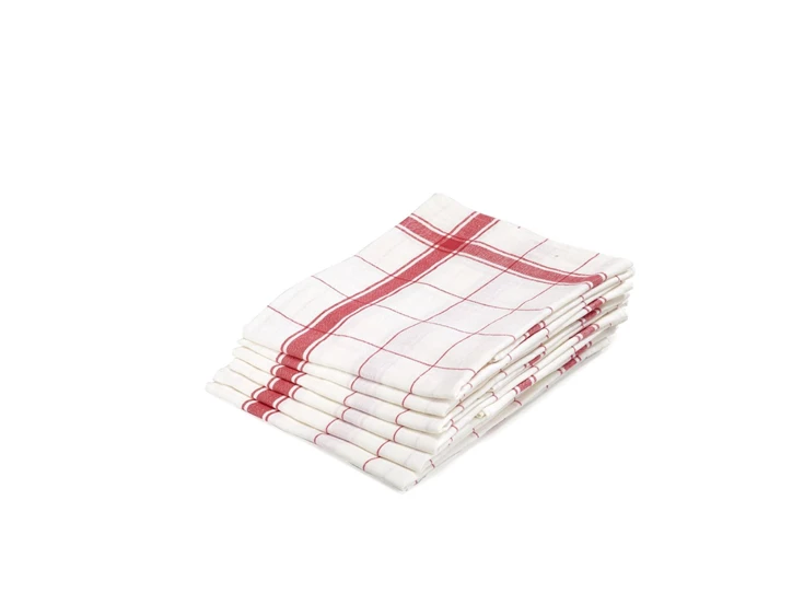 Libeco-Parma-theedoek-70x70cm-rood