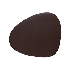 Lind-Serene-placemat-curve-37x44cm-hazel