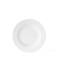 Lyngby-Rhombe-diep-bord-23cm-wit