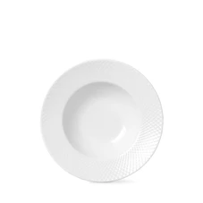 Lyngby-Rhombe-diep-bord-245cm-wit