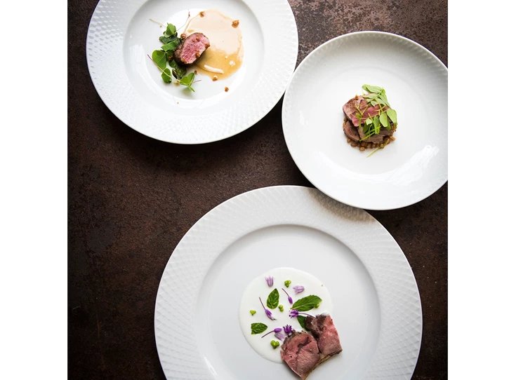 Lyngby-Rhombe-diep-bord-coupe-20cm-wit