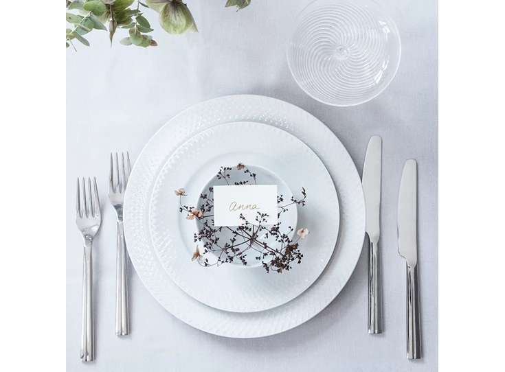 Lyngby-Rhombe-plat-bord-21cm-wit