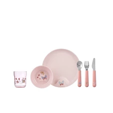 Mepal-Mio-Little-Dutch-kinderservies-6-delig-flowers-butterflies