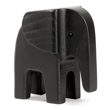Novoform-olifant-H11-W58-L11cm-black-stained-ash-wood