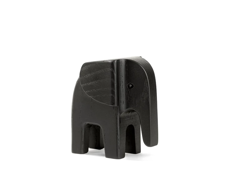 Novoform-olifant-H77-W40-L75cm-black-stained-ash-wood
