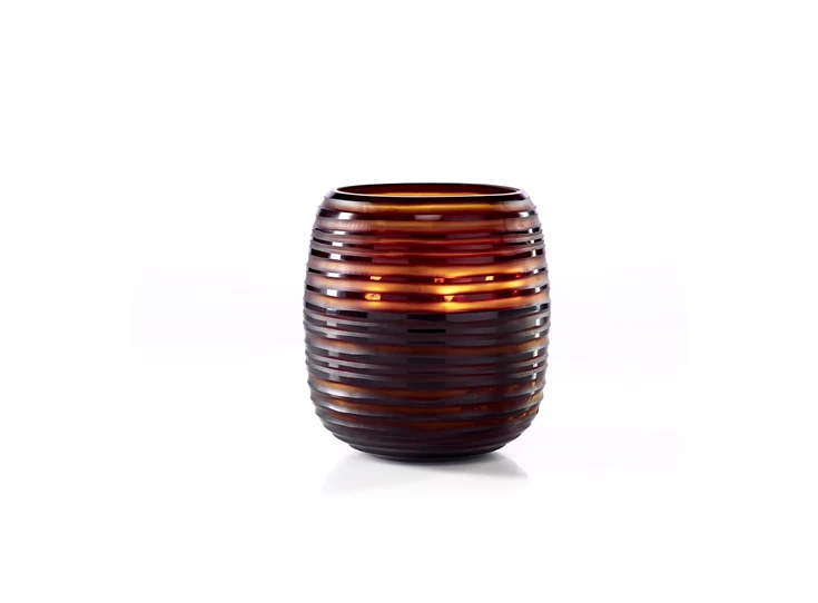 Onno-geurkaars-Amber-Sphere-L-19x20cm-Zanzibar