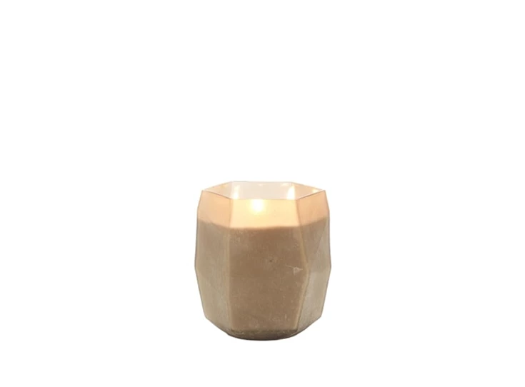 Onno-geurkaars-Terre-light-smoked-S-13x15cm-sage