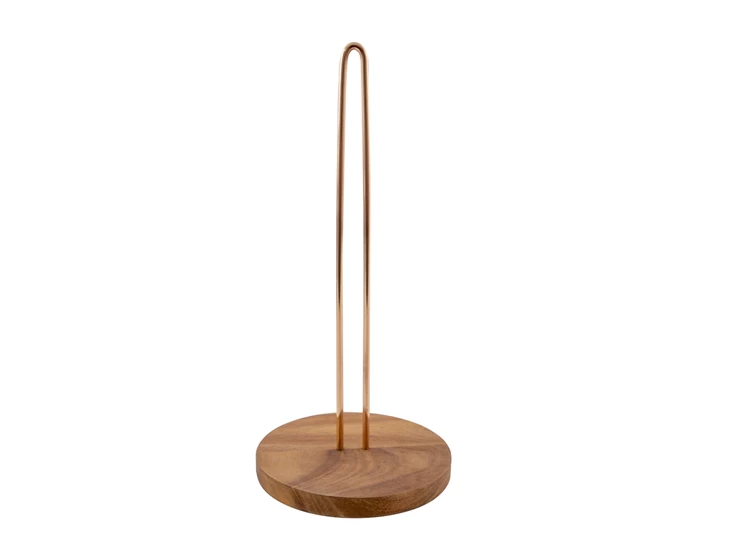 Point-Virgule-acaciahout-keukenrolhouder