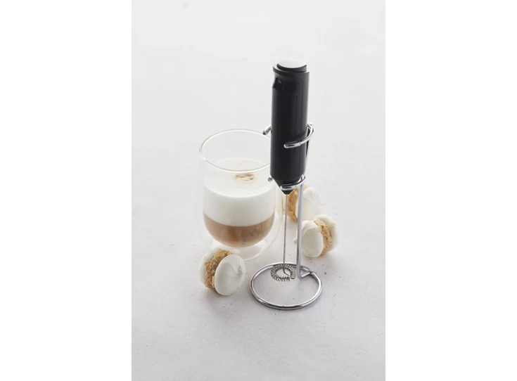 Point-Virgule-melkopschuimer-in-houder-H24cm