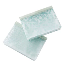 Point-Virgule-set-van-2-herbruikbare-ziplock-zakken-met-bodem-254x19cm-Peva-groen