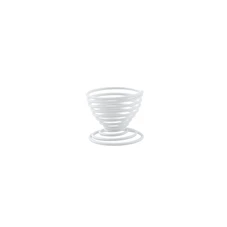 Point-Virgule-Wire-eierdop-5x5x5cm-wit