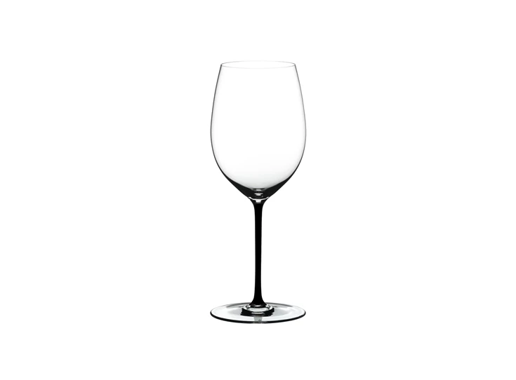 Riedel-Fatto-a-Mano-wijnglas-Cabernet-zwarte-voet