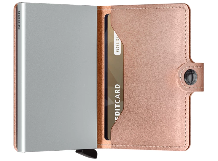 Secrid-Metallic-miniwallet-46-kaarten-4-extra-kaarten-bankbiljetten-visitekaartjes-bonnetjes-rose