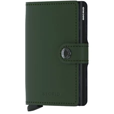 Secrid-miniwallet-Matte-groen-zwart