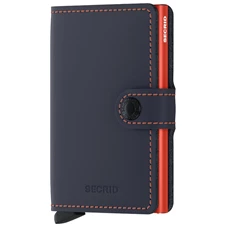 Secrid-miniwallet-Matte-nightblue-oranje