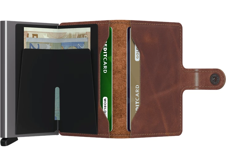 Secrid-Vintage-miniwallet-46-kaarten-4-extra-kaarten-bankbiljetten-visitekaartjes-bonnetjes-bruin