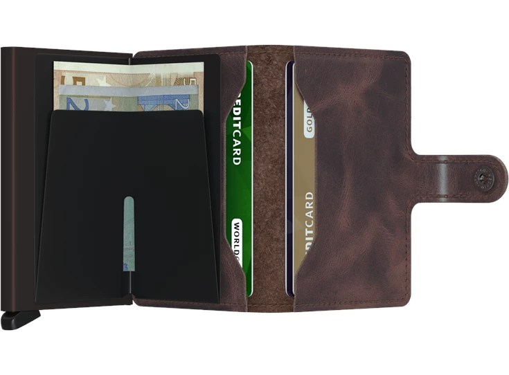 Secrid-Vintage-miniwallet-46-kaarten-4-extra-kaarten-bankbiljetten-visitekaartjes-bonnetjes-chocolat