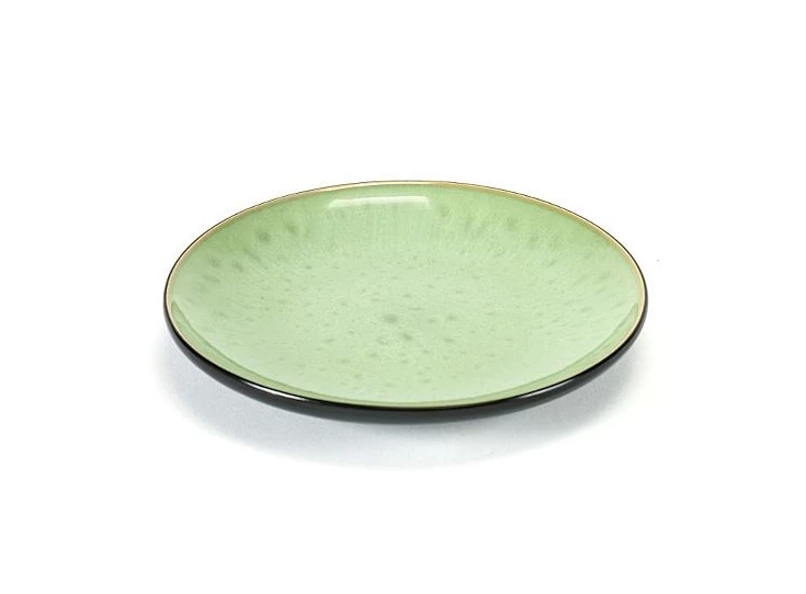 Serax-Pure-Bord-Groen-zwart-16-cm-