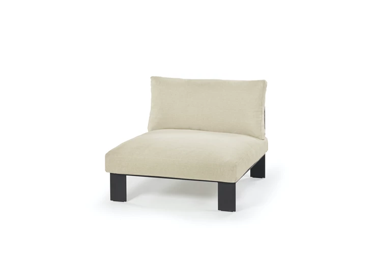 Serax-Bea-Mombaers-Bench-Eenzit-91x91-h58-inclusief-Indoor-Kussen-Zand