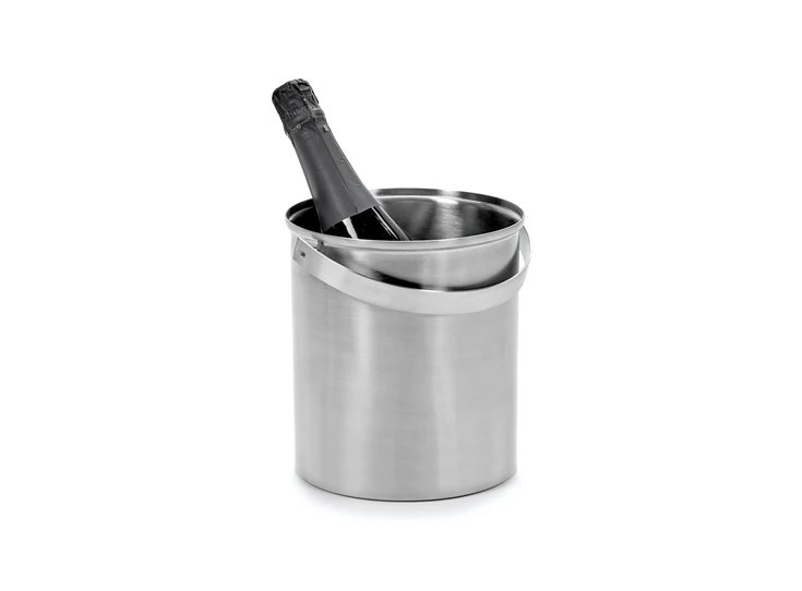 Serax-Bea-Mombaers-ijsemmer-D185cm-H21cm-geborsteld-staal