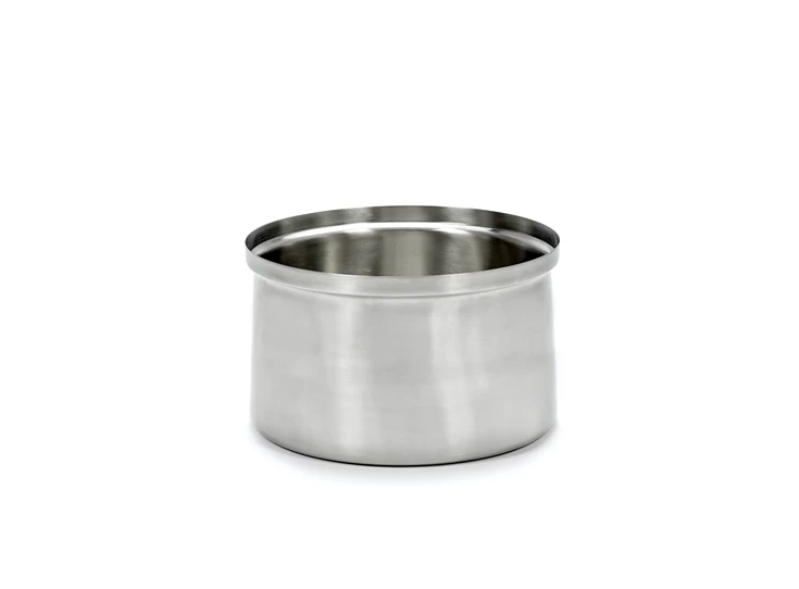 Serax-Bea-Mombaers-ijsemmer-D29cm-H175cm-geborsteld-staal
