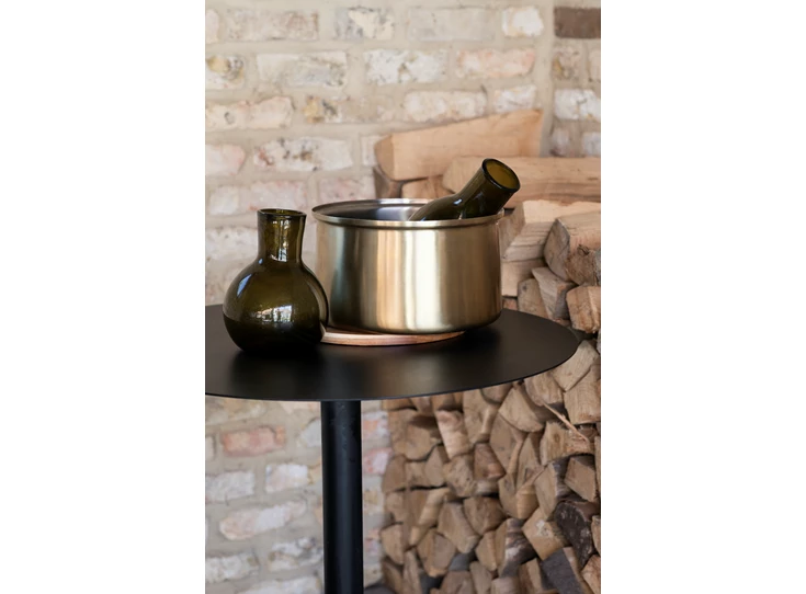 Serax-Bea-Mombaers-ijsemmer-D29cm-H175cm-geborsteld-staal-goud