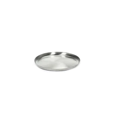 Serax-Bea-Mombaers-schaal-S-D22cm-H18cm-geborsteld-staal