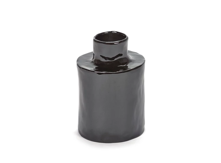 Serax-Marie-Michielssen-Helena-vaas-4-D10cm-H15cm-zwart