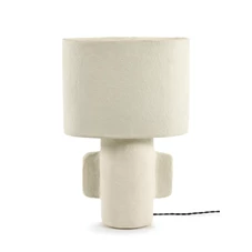 Serax-Marie-Michielssen-papier-mache-beige-tafellamp-H54cm